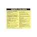 Brady 93495, Hazardous Material Label, (4 Packs of 25 pcs)