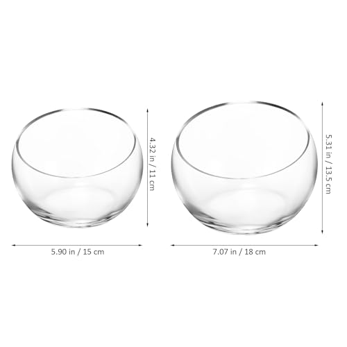 Vases décoratifs pour compositions de fleurs à ouverture inclinée