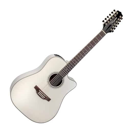 Takamine GD-37CE PW 12-string Acoustic-electric Guitar - Pearl White