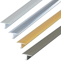Dalsys Perfil en T perfil de transición 100cm x 26mm perfil para