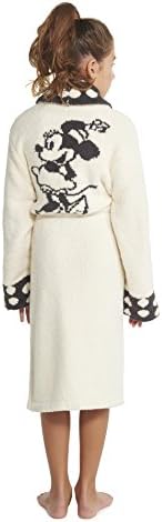 Amazon Com Barefoot Dreams Cozychic Unisex Youth Classic Mickey Minnie Mouse Robe Disney Series Clothing Shoes Jewelry