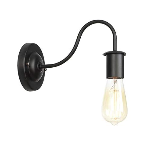 Eookall Vintage Industrial Wall Lamp Country Style Wall Lamp Simple And Creative Personality Wall Lights Balcony Corridor Loft Restaurant Indoor Lamp,B Cover