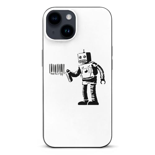 �o���N�V�[ Banksy ���{�b�g iPhone16Pro�p �P�[�X�y�S�@��Ή��z�A�C�t�H��16�v���p �P�[�X TPU �S�ʕی� �X�}�z�P�[�X ���^ �ϏՌ� �����h�~ �C�菝�h�~ �y�� �l�C Case
