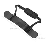 Kisangel Exercise Machines Training Board Bicep Workout Arm Curl Gym Gear Biceps Training Board Man Fitness Tools Bicep Aluminum Alloy Booster Black Arm Arm Belt - Image 2