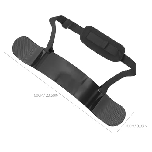 Kisangel Exercise Machines Training Board Bicep Workout Arm Curl Gym Gear Biceps Training Board Man Fitness Tools Bicep Aluminum Alloy Booster Black Arm Arm Belt - Image 3