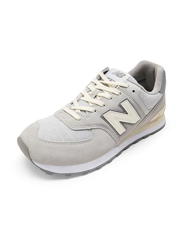 New Balance 574 Unisex Shoes Size 7, Color: Grey/Beige-Grey