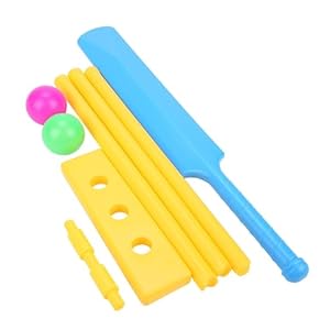 Cricket Kit, Fun Outdoor Play for Kids, Develop Rapid Reaction Ability Indoor Cricket Set