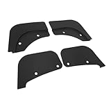 Fabater Garde-Boue pour Modèle Y 2019-2024 élégant Garde-Boue de Voiture Avant Arrière élégant Kit de Protection avec Outil D'installation Noir 26 pièces,