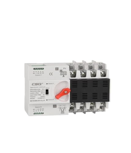 Commutateurs de transfert automatiques triphasés 400V 63A 100A haute capacité