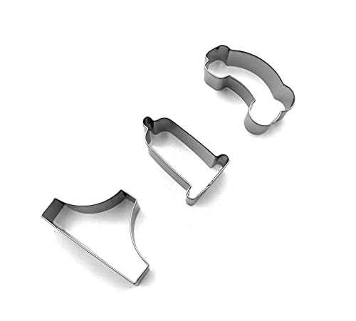 Hyg Cookie Baking Molds Diy Funny Stainless Steel Biscuits Molds Kitchen Supplies #TOP13