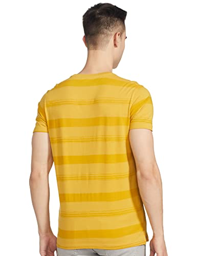 Image of Spykar Men's Printed Slim Fit T-Shirt
