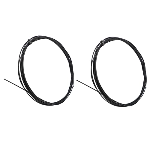 KOMBIUDA 2Pcs Bike Brake Cable Inner Wire for Front and Rear Braking Front Rear Bike Accessory for Cycling