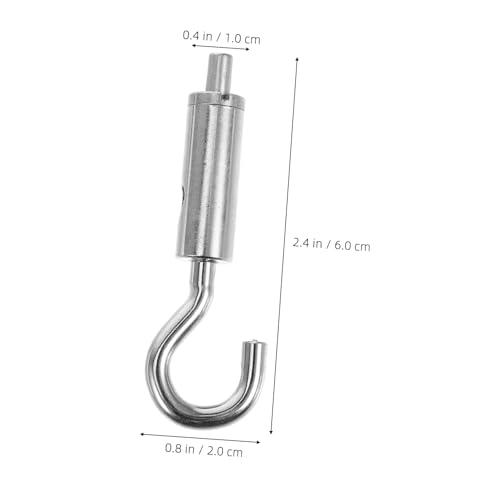 Kit de 5 tensores de cable de acero ERINGOGO con ganchos de levantamiento rápido para maquinaria ligera y exhibiciones miniatura 2
