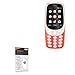 Nokia 3310 (2017) Screen Protector, BoxWave® [ClearTouch Anti-Glare (2-Pack)] Anti-Fingerprint Matte Film Skin for Nokia 3310 (2017)