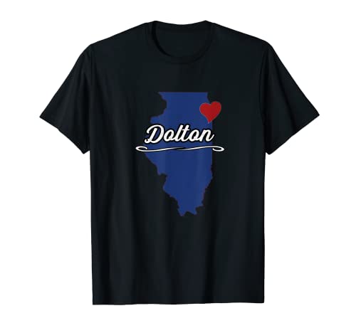 Ciudad de Dolton Illinois | IL Town - Regalo de mercancías novedoso - Camiseta