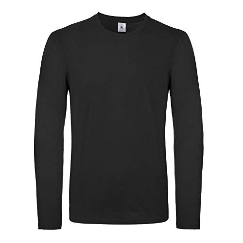 Preisvergleich Produktbild B&C - #E150 Long Sleeve / Black, 4XL