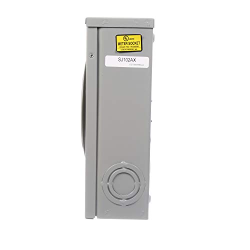 Socket de compteur Oh 100A boîtier de comptage électrique monophasé ring type