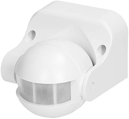 Interrupteur Détecteur De Mouvement Blanc - Montage Surface 32mm - 2 Voies Vissé - 3,15A - Neuf