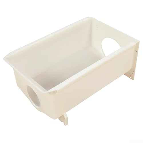 Contenedor de hielo para refrigerador compatible con W10138193, para W10850492, para W10670844, fácil mantenimiento