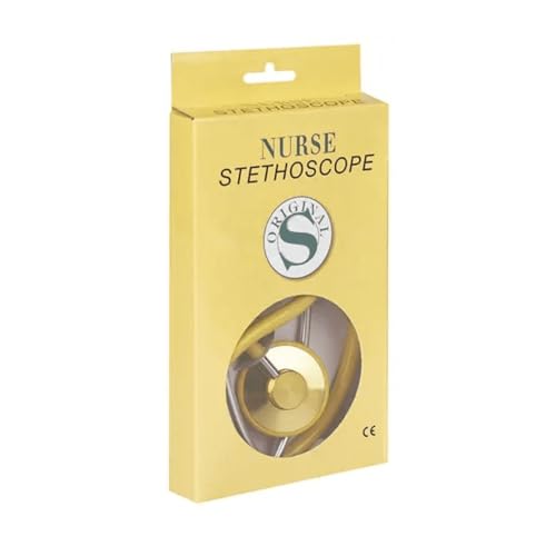 Flachkopfstethoskop G5 0084 modèle sœur avec pavillon plat en acier