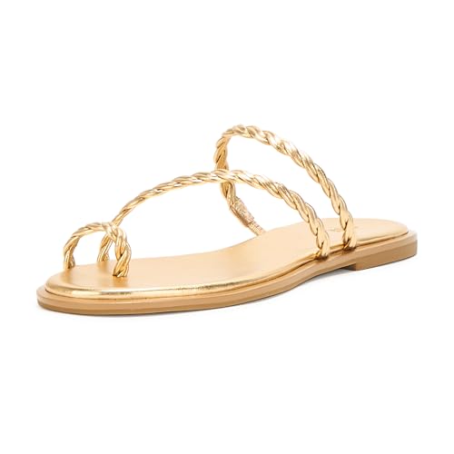 PAIGE Women's Allegra Flat Sandal