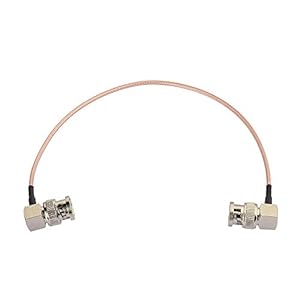 Eightwood SDI BNC Kabel HD SDI Kabel BNC Male Haaks op Male Haaks 30cm 75ohm RG179 Coax Flexibele Kabel voor BMCC Blackmagic BMPCC HD-videocamera CB Radioantenne