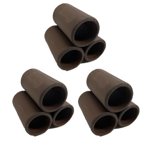 ST TS アクアリウム 水槽 隠れ家 土管 壺 トンネル エビ 金魚 メダカ タコツボ オブジェ オーナメント インテリア 置物 装飾 (土管 3個)