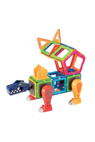 Magformers Wonder Creator 121-Piece Magnetic Construction Set. Make Giant Dinosaur Models and Mega Monsters.