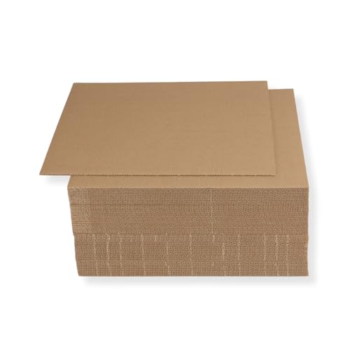 Mari-Medienverpackungen - 50 Stück LP Versandfüllplatten 315x315 mm Kartonzuschnitte Wellpappenzuschnitte