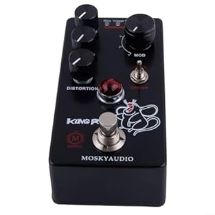 【Based on Pro Co Rat circuit】This electric guitar effects pedal is built on the well-known and highly respected Pro Co Rat circuit, a and authentic sound. 【Fuzz distortion】With its fuzz distortion effect, this pedal adds richness and depth to your gu...
