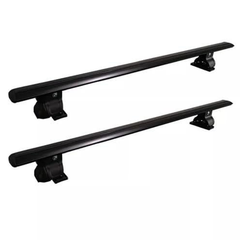 Barras transversales Hilux 2016-2025 portaequipajes de techo negro para evitar robos
