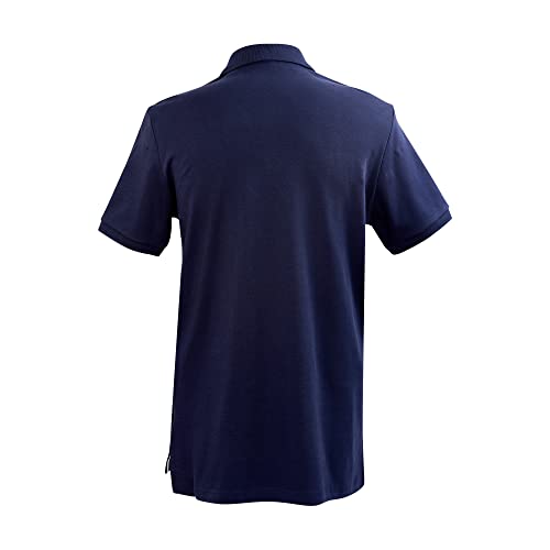 U.S. Polo Assn. Men's Solid Interlock Polo Navy/White XX-Large by U.S. POLO ASSN. - Used condition - Image 2