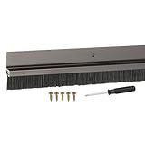 Photo Gallery yelarxi spazzola per porta in lega di alluminio, 1,5 cm, colore nero, in polipropilene, 99 x 4,1 cm, adatta per fessure del fondo della porta, supporto a forma di h (marrone) Photo Gallery yelarxi spazzola per porta in lega di alluminio, 1,5 cm, colore nero, in polipropilene, 99 x 4,1 cm, adatta per fessure del fondo della porta, supporto a forma di h (marrone)
