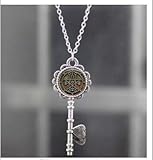 Handgefertigte Halskette. Siegel von Astaroth Sigil Anhänger Halskette Schlüssel, Siegel von Astaroth Sigil Halskette Schlüssel, Siegel von Astaroth Sigil Schmuck in Bronze oder Kupfer mit passender Kette