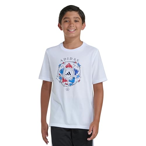 Image of adidas Boys' Stay Dry Climalite Short Sleeve T-Shirt