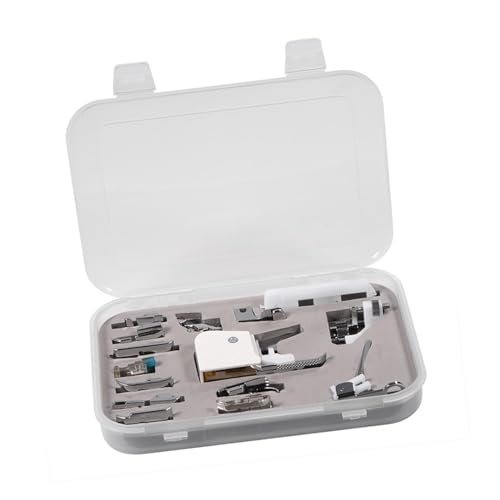 Set de 15 Piezas de Prensatelas de Metal para Máquina de Coser miniatura 6