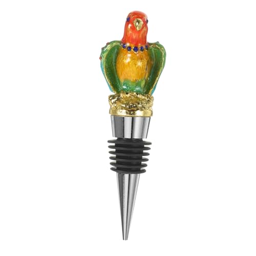 Cabilock tapon de vino mini vaso fuente bomba de aire para inflables barril vino coto tapones vino petacas de alcohol tapón vino ahorrador de vino sellado de tapón de vino Aleación de zinc