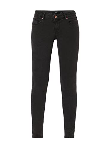 Image of Vero Moda Women Black Low-Rise Stretchable Jeans