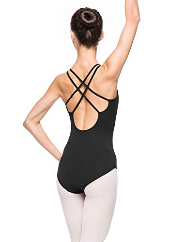 Photo de Arabesque Justaucorps de ballet pour femme, avec bretelles 2003 - noir - 36