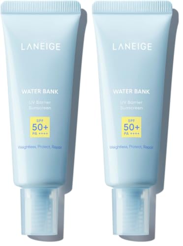 Image of LANEIGE UV Barrier Sunscreen SPF 50+ | Moisture Based Barrier Strengthening | Light & Non-Greasy | No White Cast | Soothing Hydration | Suitable for All Skin | For Men & Women