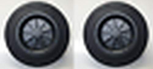 LY Tools COLOURED REPLACEMENT WHEELIE BIN WHEEL/WHEELS 200/50-100 / WHEELIE BIN AXLE