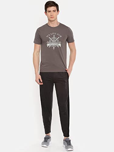 Image of Dollar Cotton Rich Fabric Solid Men's T-Shirt | Fashionable Prints | Branded Loop Label | Wide Array of Attractive Colours