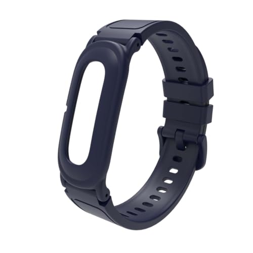 Google Fitbit Air 2026�Ή��ėp�P�[�X(�F:�_�[�N�u���[) �V���R�����߉\�o���h�o���p�[�P�[�X�X�g���b�v
