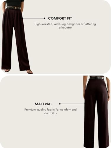 GRECIILOOKS-Trousers-for-Women-HIGH-Waist-Trousers-for-Woman-Women-Trousers-Women-Trousers-Pants-in-Alpha-S-Regular-Brown-1 GRECIILOOKS Trousers for Women HIGH Waist | Trousers for Woman | Women Trousers | Women Trousers Pants (in, Alpha, S, Regular, Brown 1)