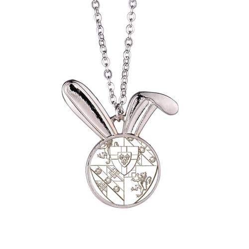 Collier baroque avec pendentif coquillage lion en perles de culture blanches