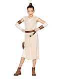 Spirit Halloween Star Wars Kids Rey Costume, Officially Licensed
