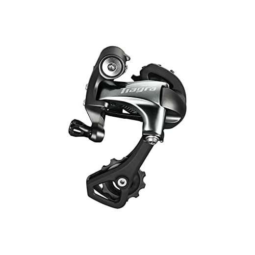 Shimano Tiagra RD-4700, Cambio Posteriore, 10 Velocità GS, Antracite