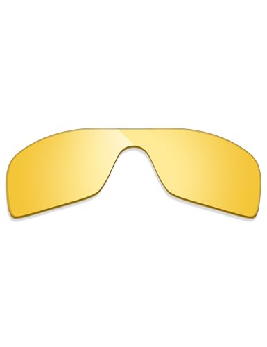 Image of Alphax Tracer Yellow Non-polarized Replacement Lenses for Oakley Turbine Rotor OO9307 Sunglasses