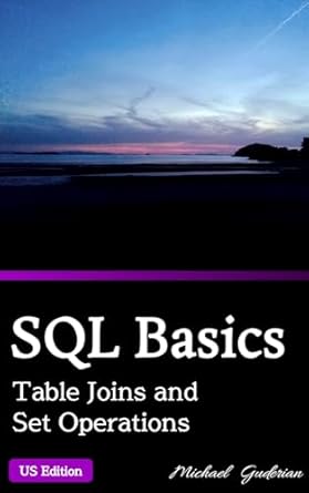 Amazon.com: SQL Basics: Table Joins and Set Operations (US Edition ...