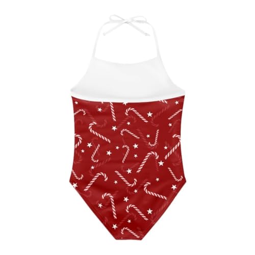 Christmas Holiday One-Piece Swimsuits Beach Swimwear Bathing Suit for 3-10 Years Girls2